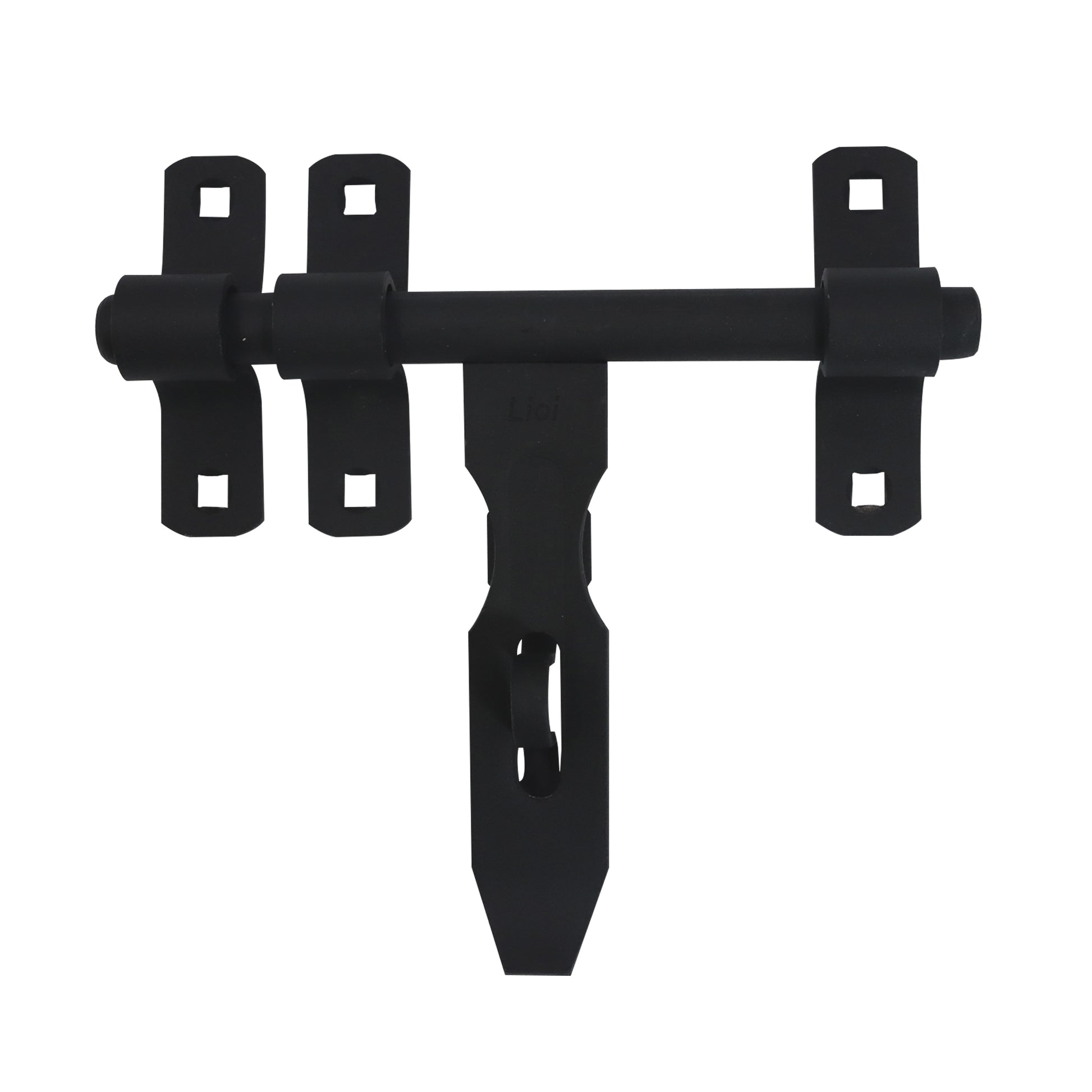 Cerrojo Carcelero Con Torn. 8x5/8 Negro - Materiales de Construcción Jurmaq Molina