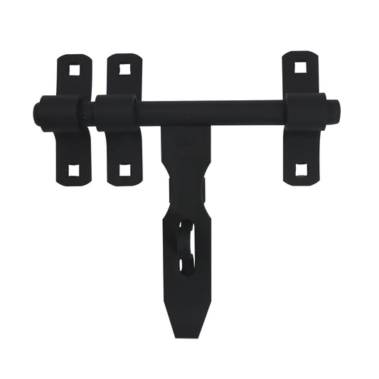 Cerrojo Carcelero Con Torn. 8x5/8 Negro - Materiales de Construcción Jurmaq Molina