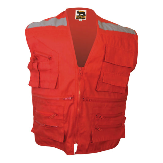 Chaleco Geologo Rojo Tipo Xxl - Materiales de Construcción Jurmaq Molina