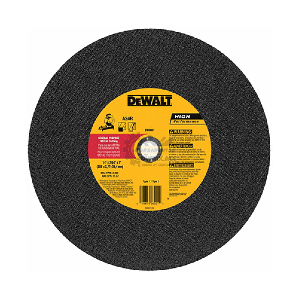 Disco Tronzar 14" - Materiales de Construcción Jurmaq Molina