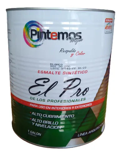 Esmalte Sintetico Elpro Blanco 1Lts - Materiales de Construcción Jurmaq Molina