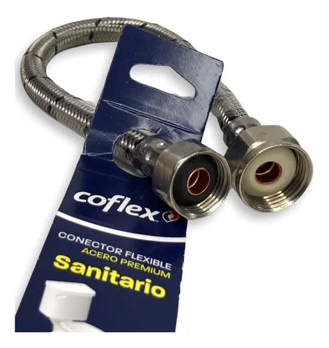 Flex. Con Llave Ángulo.35 cm 1/2x7/8 Stretto - Materiales de Construcción Jurmaq Molina