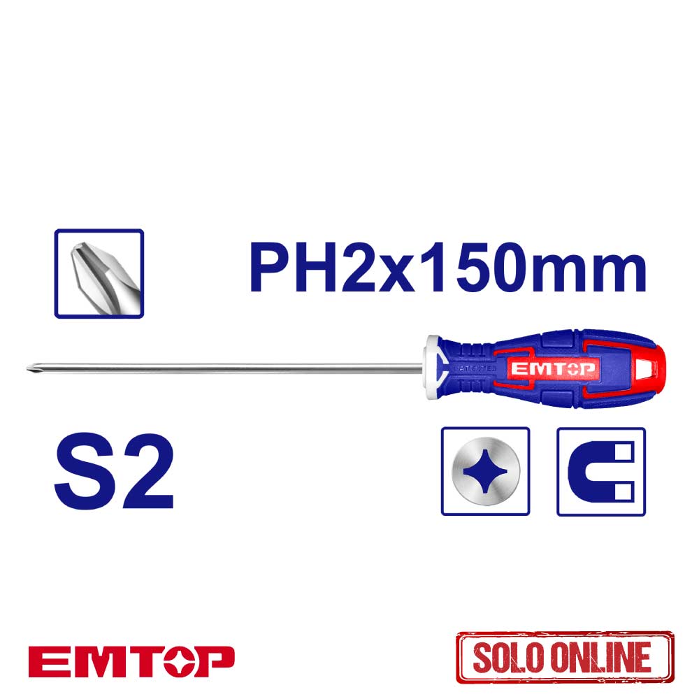 Atornillador Ph2*150 mm - Materiales de Construcción Jurmaq Molina