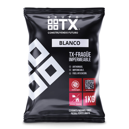 Frague Blanco 1 kg - Materiales de Construcción Jurmaq Molina