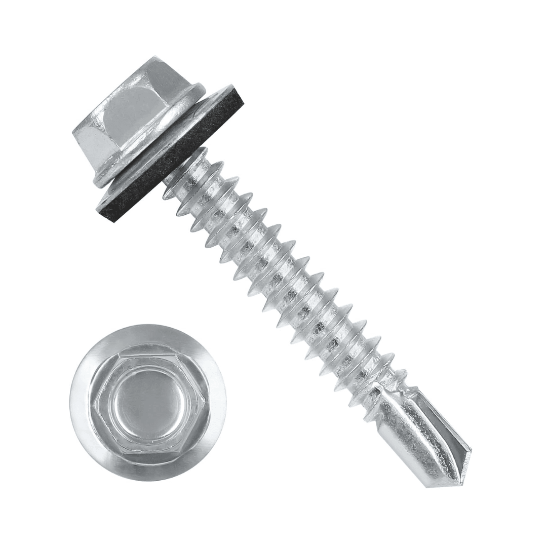 Tor Aut.Perf. Pb Zincado 12x2.1/2" 100 Un - Materiales de Construcción Jurmaq Molina