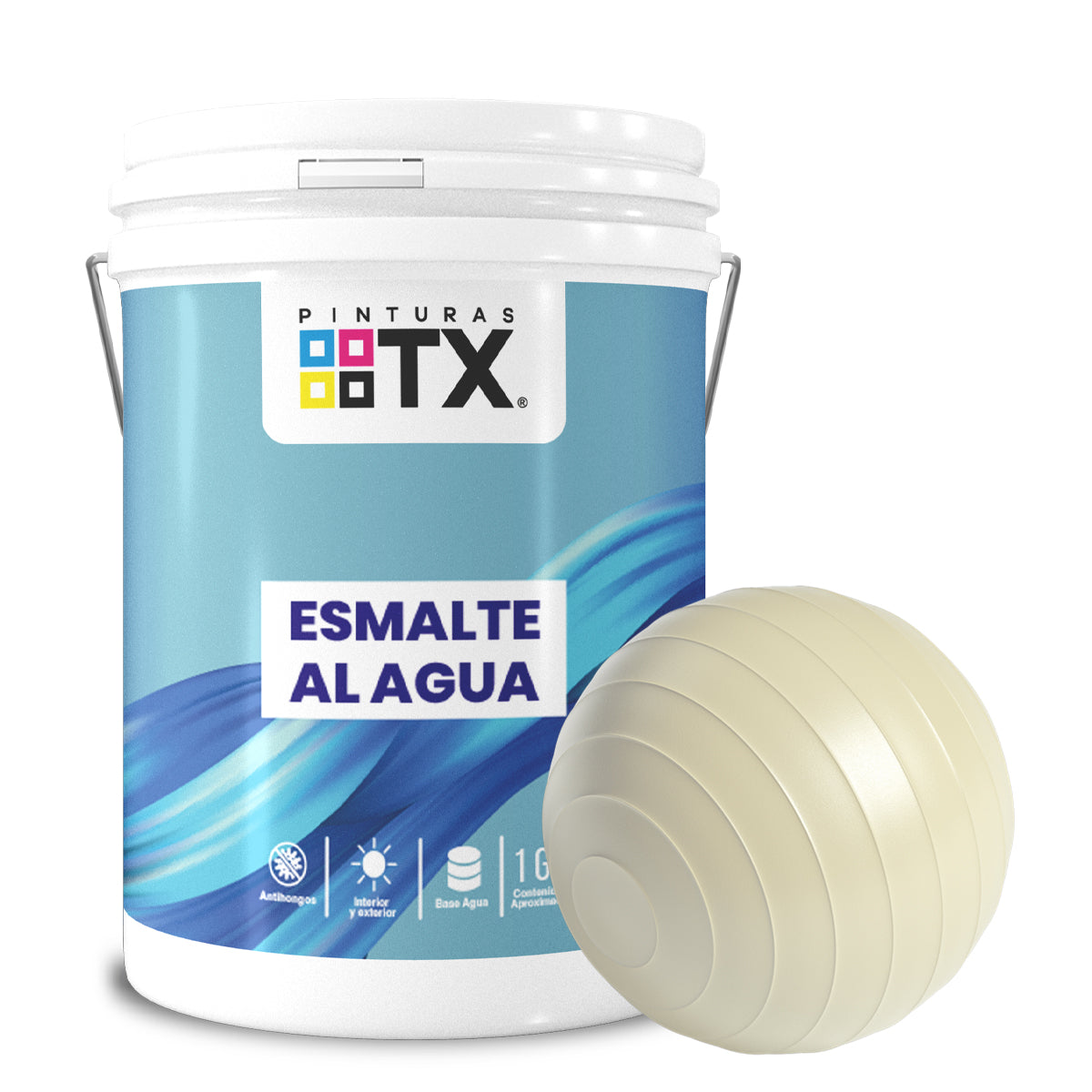 Esmalte Al Agua Marfil Galón Praga - Materiales de Construcción Jurmaq Molina