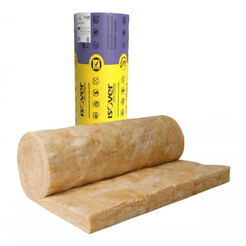 Lana De Vidrio Rollo Libre 50 mm 120x12x14.4M2 - Materiales de Construcción Jurmaq Molina