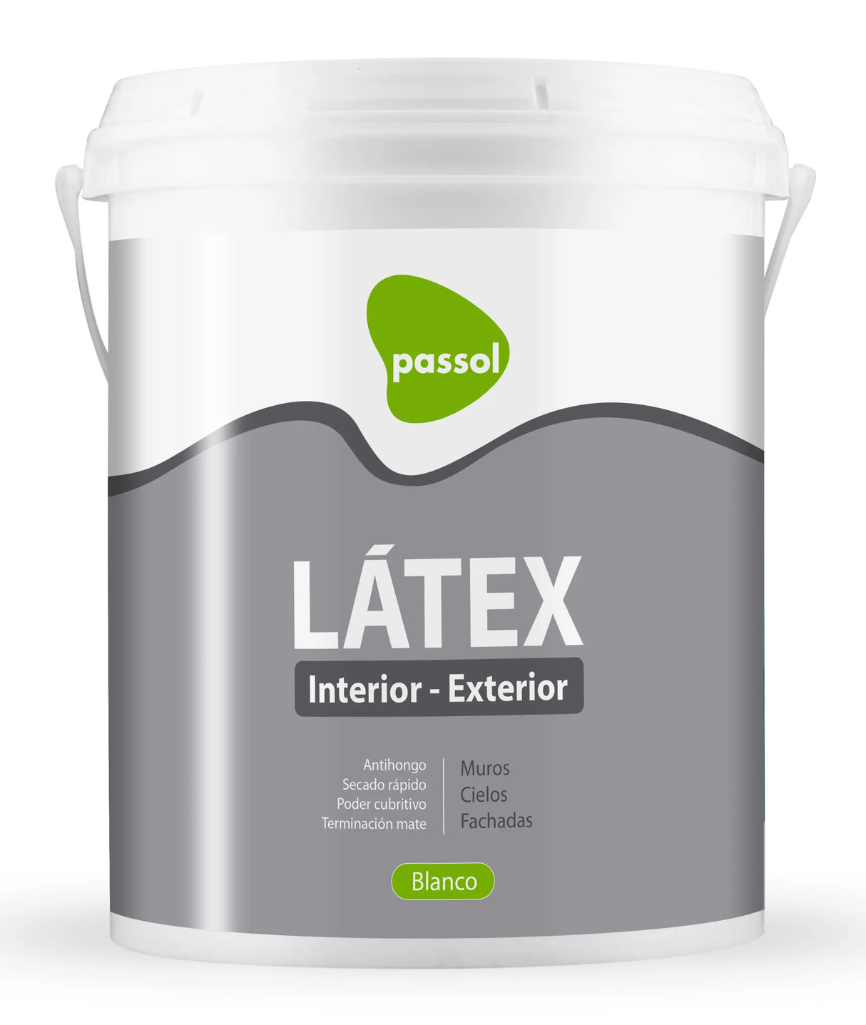 Latex Galón Blanco Passol - Materiales de Construcción Jurmaq Molina