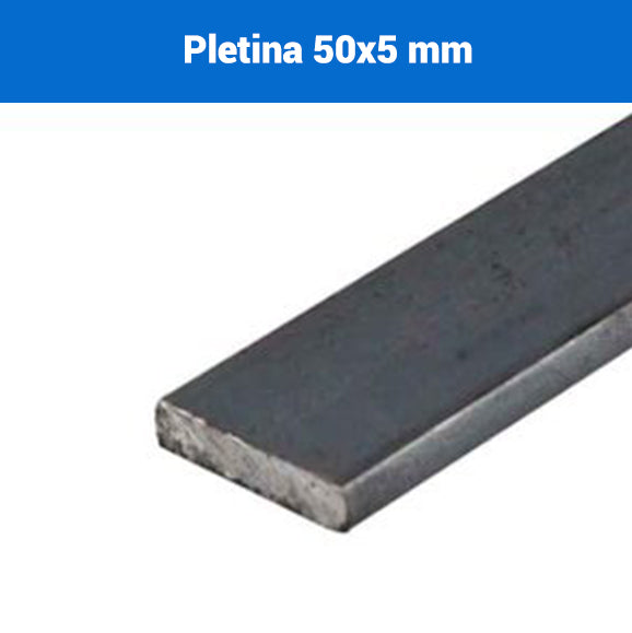 Pletina 50x5 mm - Materiales de Construcción Jurmaq Molina