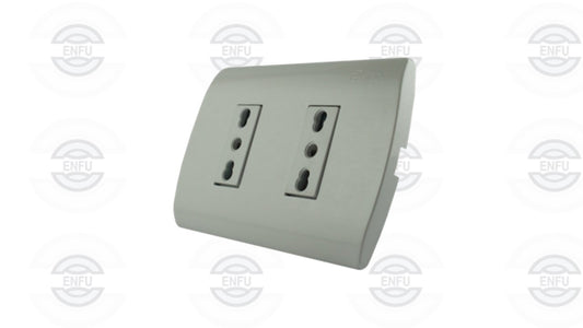 Ench.Doble Emb Bco 10/16A Mec 0509 - Materiales de Construcción Jurmaq Molina