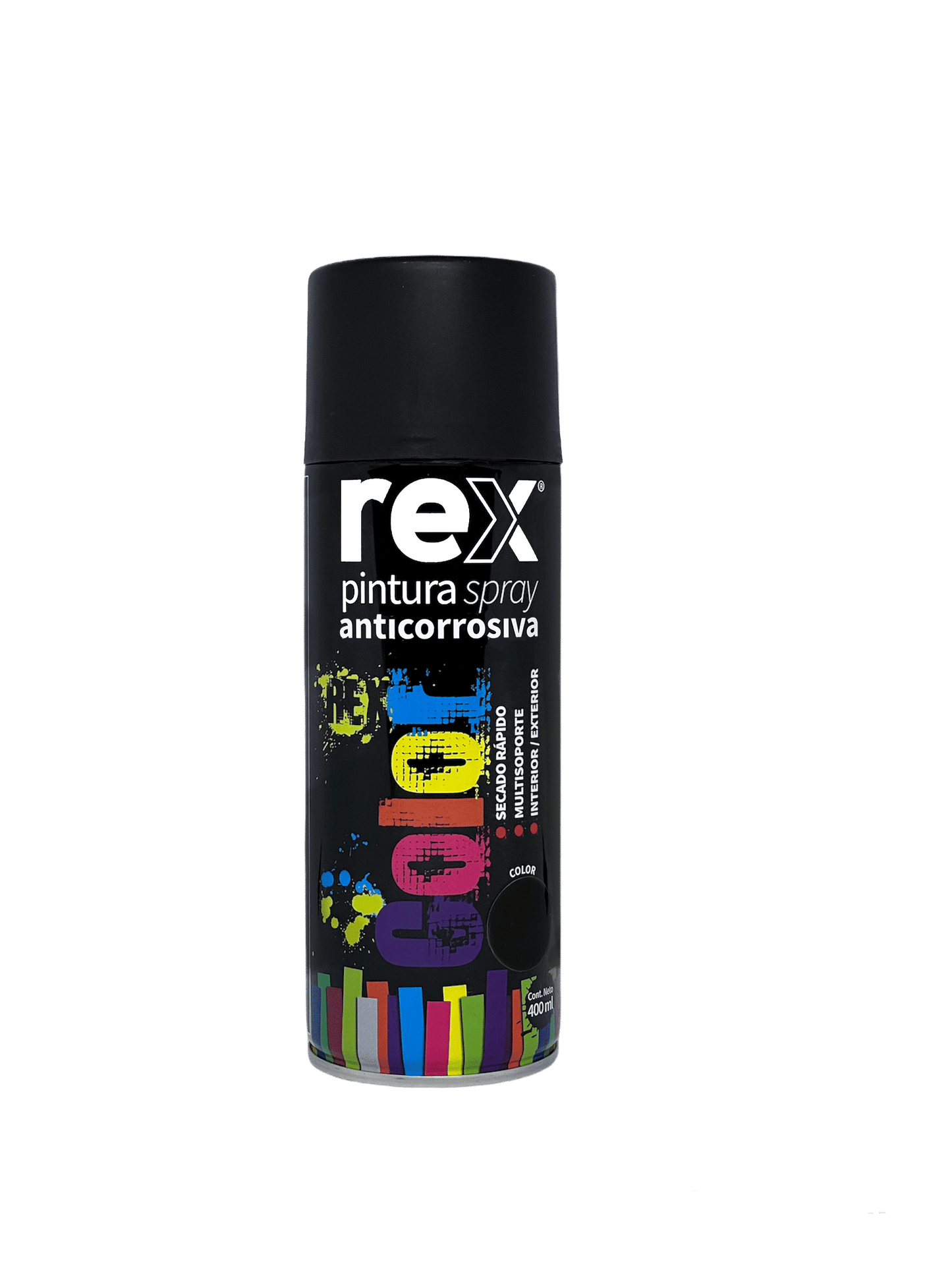 Spray Rex Anticorrosivo Negro - Materiales de Construcción Jurmaq Molina