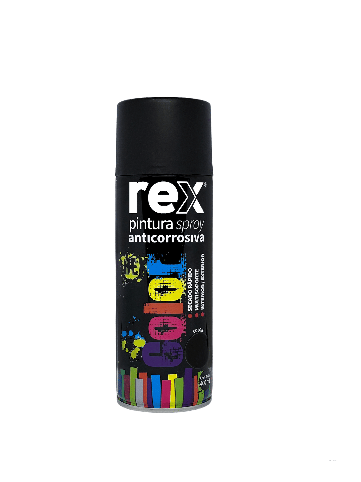 Spray Rex Anticorrosivo Negro - Materiales de Construcción Jurmaq Molina