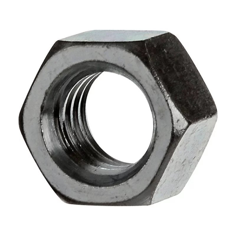 Tuerca 1/4 (Negra Y Zinc) - Materiales de Construcción Jurmaq Molina