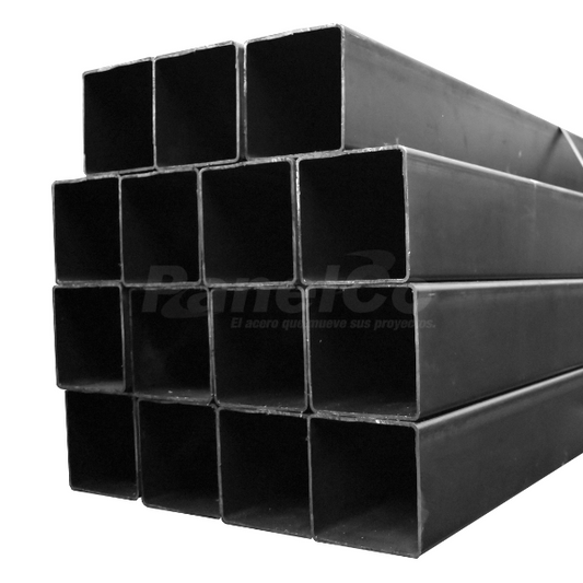 Tub Cuad Neg 25x1.5 mm - Materiales de Construcción Jurmaq Molina