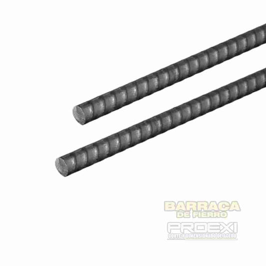 Fe.Estriado A63 10 mm X 6.0 M - Materiales de Construcción Jurmaq Molina