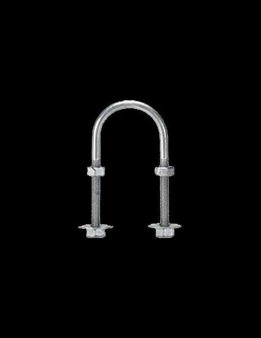 Abrazadera Tipo Varilla Espesor U Zinc M8x2In - Materiales de Construcción Jurmaq Molina