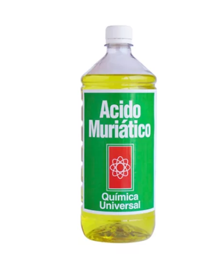 Acido Muriatico 1/2 Litro. - Materiales de Construcción Jurmaq Molina