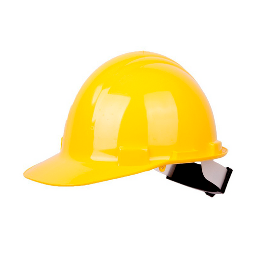 Casco Con Arnes Plastico Amarillo - Materiales de Construcción Jurmaq Molina