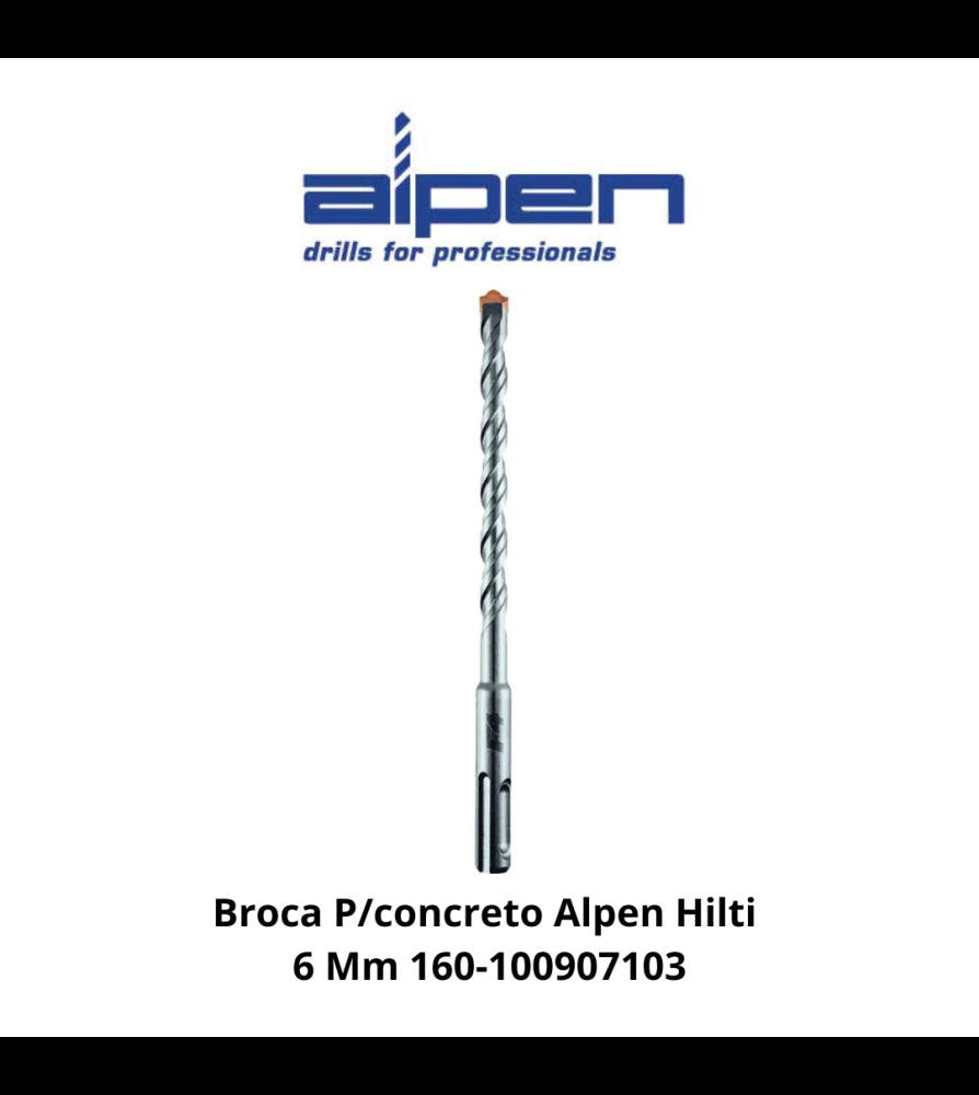 Broca Concreto 6 mm - Materiales de Construcción Jurmaq Molina