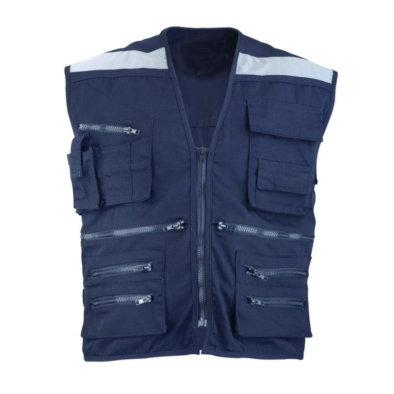 Chaleco Geologo Azul Tipo Xl - Materiales de Construcción Jurmaq Molina