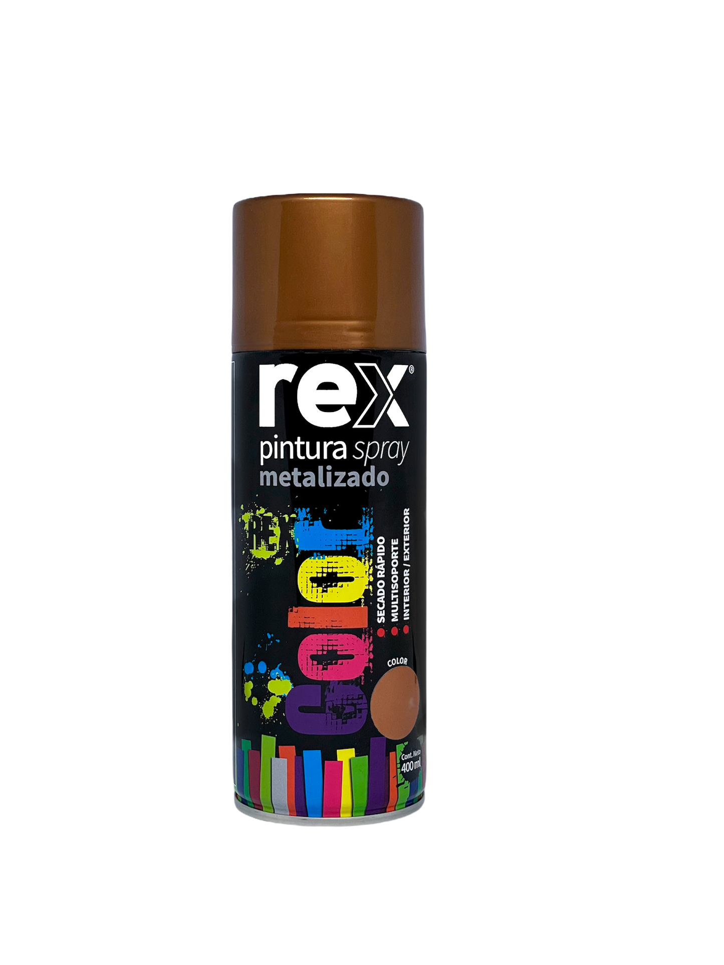 Spray Rex Metalico Cobre - Materiales de Construcción Jurmaq Molina