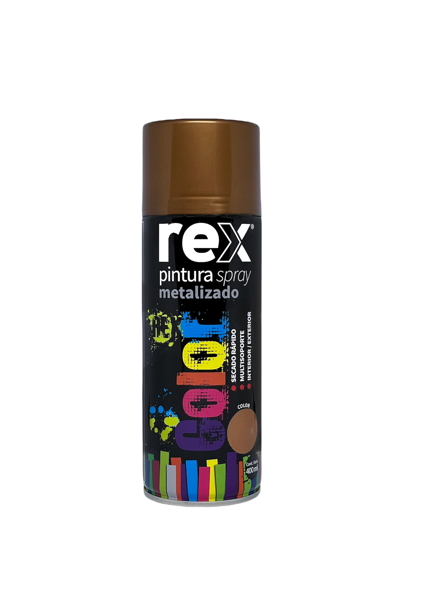 Spray Rex Metalico Cobre - Materiales de Construcción Jurmaq Molina