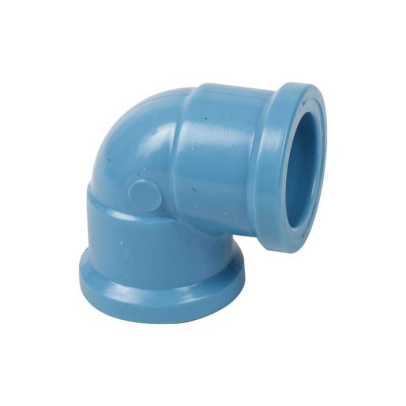 Codo PVC Presion 25 mm X 90" Soldable - Materiales de Construcción Jurmaq Molina