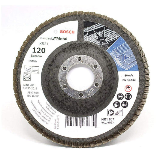 Disco Flap Metal Gr 120 - Materiales de Construcción Jurmaq Molina