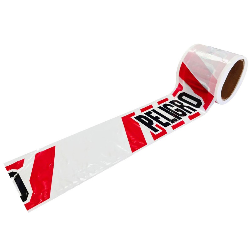 Huincha Peligro 350 Metros - Materiales de Construcción Jurmaq Molina