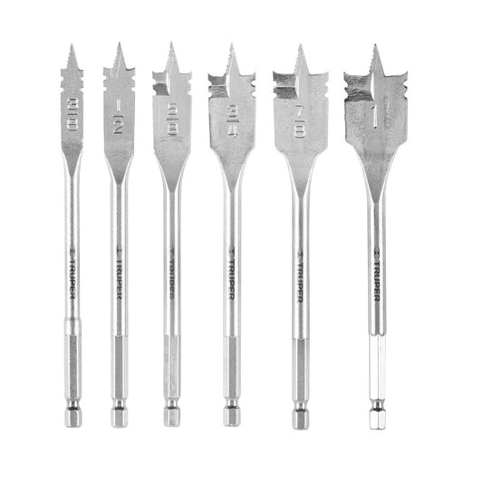 Juego Broca Paleta 6 - Materiales de Construcción Jurmaq Molina