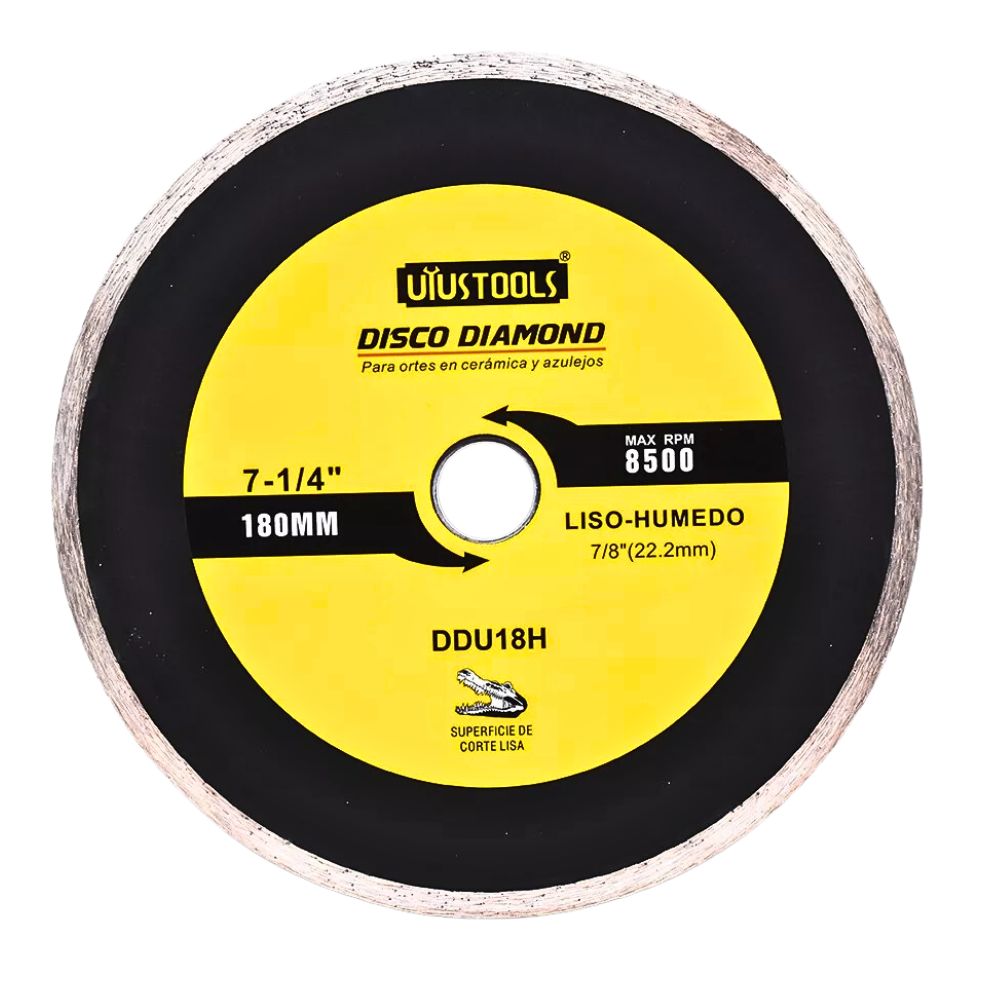 Disco Diamantado 7" Liso-Humedo - Materiales de Construcción Jurmaq Molina