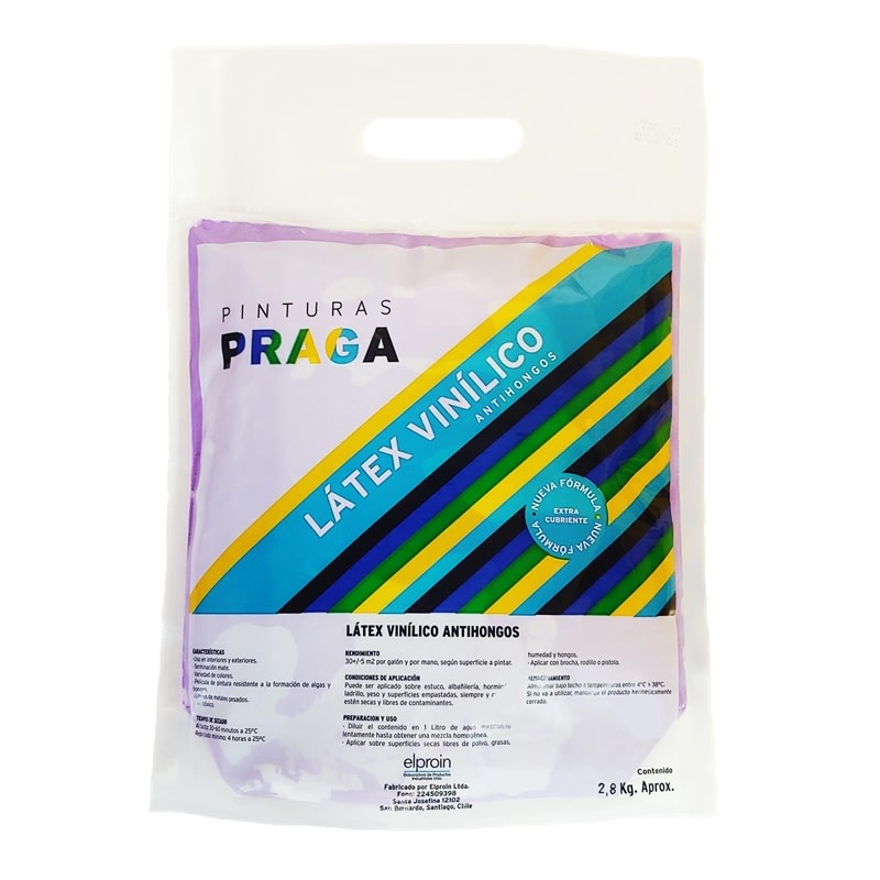 Latex Bolsa Lila Praga - Materiales de Construcción Jurmaq Molina