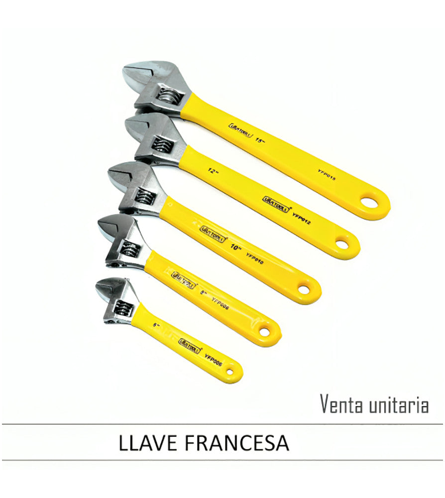 Llave Francesa 08" Uyus - Materiales de Construcción Jurmaq Molina