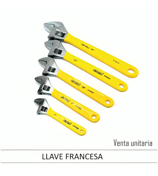 Llave Francesa 08" Uyus - Materiales de Construcción Jurmaq Molina