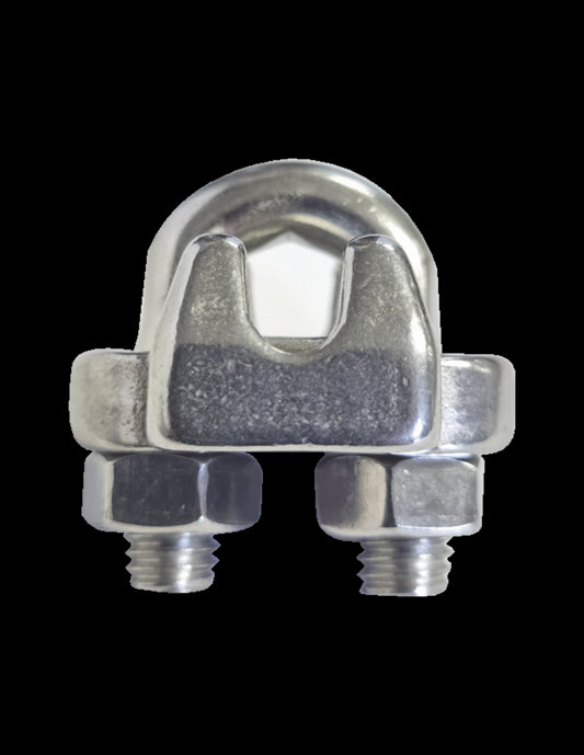 Abrazadera De Cable -D 1/8-3.0 - Materiales de Construcción Jurmaq Molina
