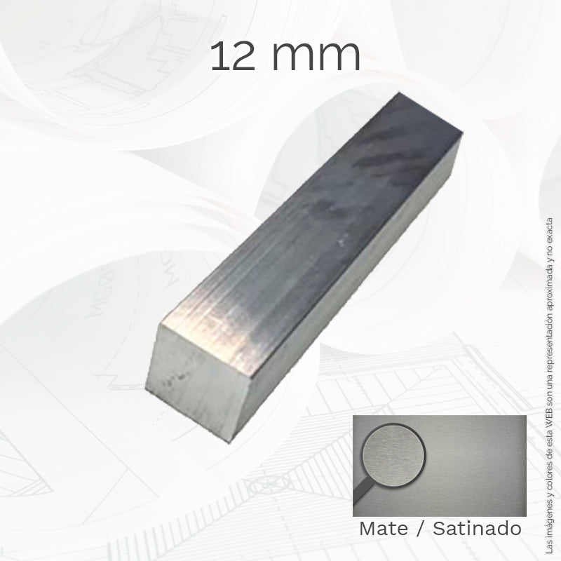 Perfil Cuad. Macizo 12 mm X 6 mts - Materiales de Construcción Jurmaq Molina