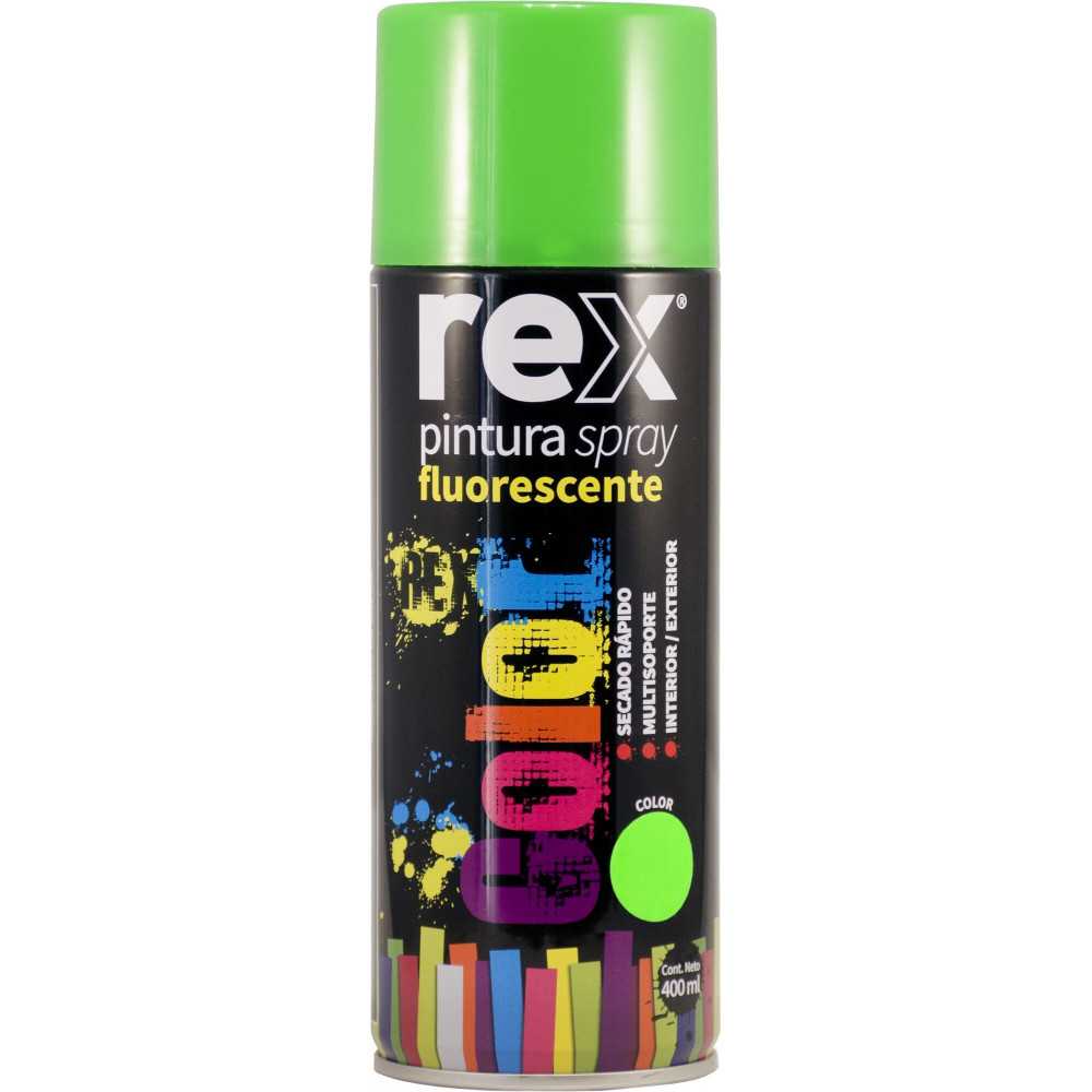 Spray Rex Fluor. Verde 400Ml - Materiales de Construcción Jurmaq Molina