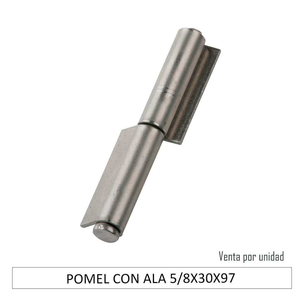 Pomel 5/8x30x97 mm Con Ala 1 Unidad - Materiales de Construcción Jurmaq Molina