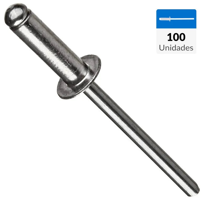 Remaches 4.8x21 mm - Materiales de Construcción Jurmaq Molina