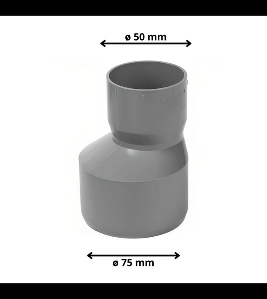 Reduccion Sanitaria 75x50 mm - Materiales de Construcción Jurmaq Molina
