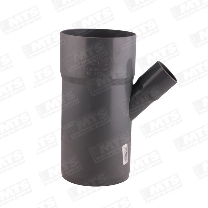 Vee Sanitaria Gris 110x40 mm - Materiales de Construcción Jurmaq Molina