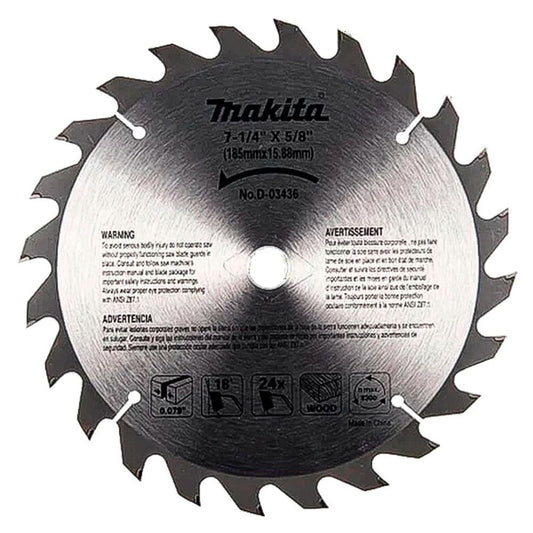 Disco Sierra Madera 7 1/4x24 Dientes - Materiales de Construcción Jurmaq Molina